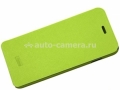 Кожаный чехол-книжка для iPhone 6 Plus iCover Carbio, цвет Lime Green (IP6/5.5-FC-LG)