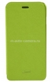 Кожаный чехол-книжка для iPhone 6 Plus iCover Carbio, цвет Lime Green (IP6/5.5-FC-LG)