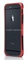 Пластиковый бампер для iPhone 6 Macally IronRim Frame, цвет Red (IRONP6M-R)