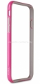 Пластиковый бампер для iPhone 6 Puro Bumper Case, цвет Pink (IPC647BUMPERPNK)