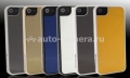 Пластиковый чехол на заднюю крышку iPhone 5 / 5S iCover Combi Mirror, цвет Black/White