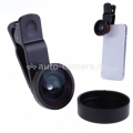 Универсальный объектив-клипса для iPhone и других смартфонов Universal Photo Lens 0.4x, цвет Red (HE-022)