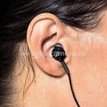 Водонепроницаемые вакуумные наушники для iPhone и iPod X-1 Flex All Sport Waterproof Headphones, цвет onyx black (CB1-BK)