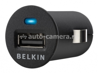 Автомобильное зарядное устройство для iPhone и iPod Belkin Micro Auto Charger, 1A (F8Z445EA)