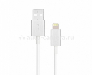 Кабель для iPhone 5 / 5S / 5C, iPad 4 и iPad mini MOSHI USB-Lightning, цвет белый