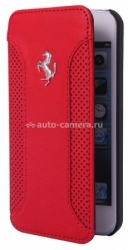 Кожаный чехол для iPhone 6 Plus Ferrari F12 Booktype Case, цвет Red (FEF12FLBKP6LRE)