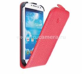 Кожаный чехол для Samsung Galaxy S4 (i9500) Beyza MF-Series Flip, цвет phoinix red (BZ25534)
