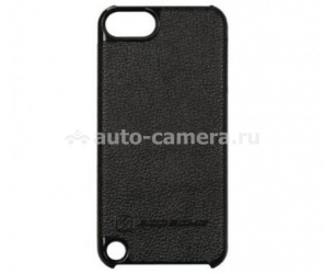 Кожаный чехол на заднюю крышку для iPod Touch 5 Scosche rawHIDE Leather Case, цвет black (IT5LBK)