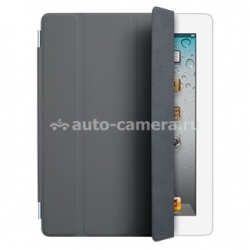 Оригинальный полиуретановый чехол для iPad 3 и iPad 4 Smart Cover Polyurethane, цвет Dark Gray