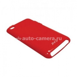 Пластиковый чехол на заднюю крышку iPod Touch 4G Jivo TPU Case, цвет red (JI-1232)