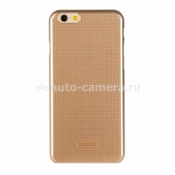 Пластиковый чехол-накладка для iPhone 6 FSHANG, цвет aluminum gold