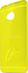 Силиконовый чехол-накладка для HTC One (M7) Itskins ZERO.3, цвет желтый (HTON-ZERO3-YELW)