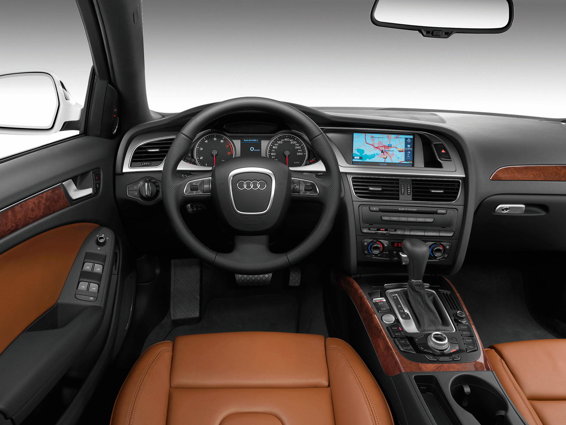 Audi a4 IV b8 салон